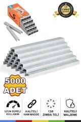 13/8 Zımba Teli – 8 mm Bacak Uzunluğu, Endüstriyel Dayanıklılık