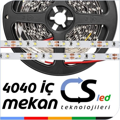 4040 Çip İç Mekan Şerit Led