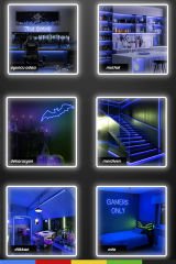 12V İç ve Dış Mekan Mavi Neon LED Şerit – 5 Metre Esnek Silikon Neon Işık, (1 cm’de Bir Kesilebilir)