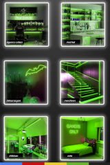 12V İç ve Dış Mekan Yeşil Neon LED Şerit – 50 Metre Esnek Silikon Neon Işık, (1 cm’de Bir Kesilebilir)