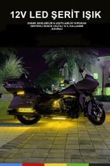 12V İç Mekan M/60 2835 Sarı LED Şerit – 5 Metre, Kesilebilir ve Eklenebilir