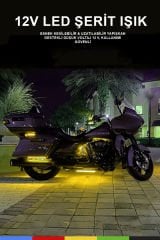 12V İç Mekan M/60 2835 Sarı LED Şerit – 5 Metre, Kesilebilir ve Eklenebilir