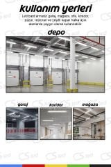 Beyaz 120 cm LED Floresan – 12V Adaptör Dahil, Yüksek Verimli Aydınlatma