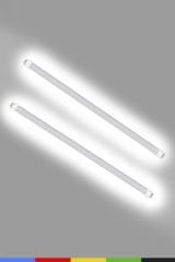 Beyaz 120 cm LED Floresan – 12V Adaptör Dahil, Yüksek Verimli Aydınlatma