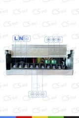 IP45 Yağmur Korumalı Epoksili Demir Kasa 12V 33.3A Güç Kaynağı – 400W LED Sürücü AC/DC Trafo