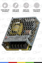 Mean Well LRS-50-12 | 50W 12V 4.2A Anahtarlamalı Güç Kaynağı
