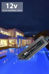 5A IP67 Su Geçirmez Dış Mekan LED Trafosu – 60W 220V AC'den 12V DC'ye Dönüştürücü Adaptör