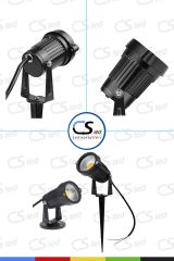 7W COB LED Çim Aydınlatma Kazıklı Bahçe Armatürü – IP65 Yeşil