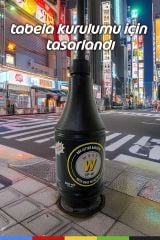 West Kutu Harf Genel Yapıştırıcısı 1000ML (1L) – Alüminyum & Pleksi Yapıştırıcı (Şeffaf, İz Bırakmaz)
