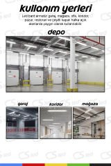 120 cm 36W Yatay LED Bant Armatür – Beyaz Işık, Enerji Tasarruflu & Uzun Ömürlü