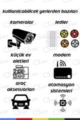 12V 1A Priz Tipi Adaptör – 5.5x2.5 mm Uçlu, Plastik Kasa, Güvenilir Güç Kaynağı