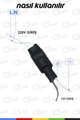 12V 2 Amper Mini Trafo – Kompakt ve Güçlü Çözüm AC/DC Trafo Dönüştürücü
